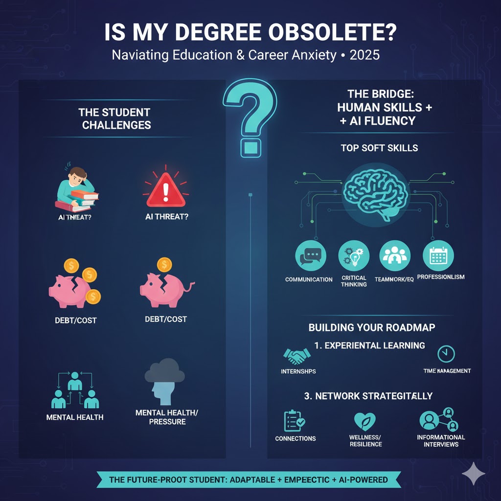 🎓 Why Are Soft Skills Now the Hardest to Master? Navigating the Modern Student's Career Crisis